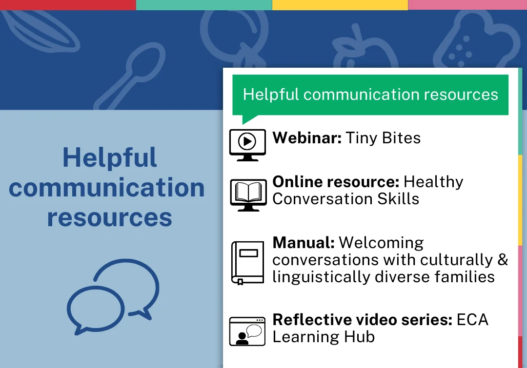 Helpful Communication Resources Tiny Bites