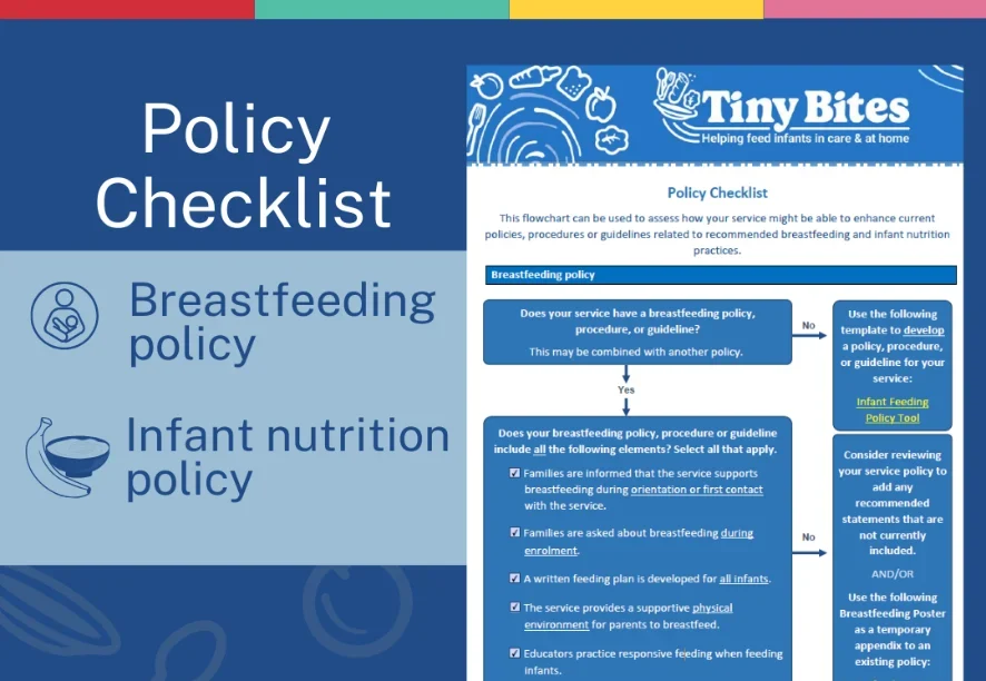 Policy Checklist Tiny Bites